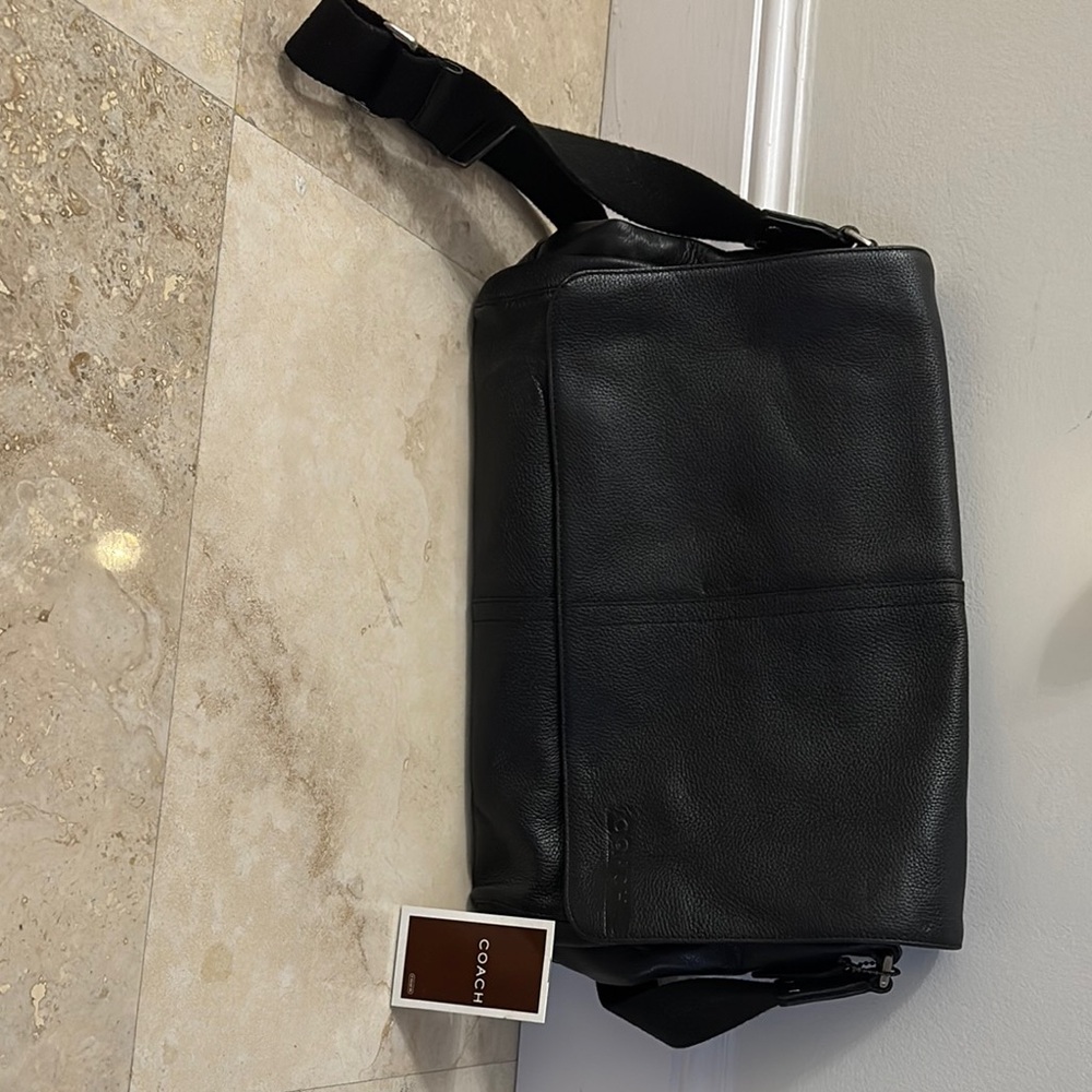 Coach Vintage Black Messenger Bag